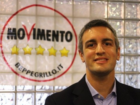 Il candidato alle regionali del Movimento 5 Stelle Jacopo Berti